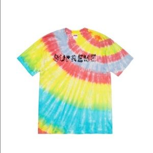 supreme tie dye shirt